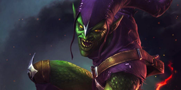 A picture of Green Goblin entering The Contest of Champions.
