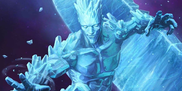 A picture of Iceman entering The Contest of Champions.