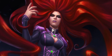 A picture of Medusa entering The Contest of Champions.