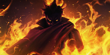 A picture of Mephisto entering The Contest of Champions.