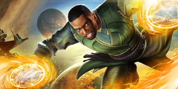 A picture of Mordo entering The Contest of Champions.