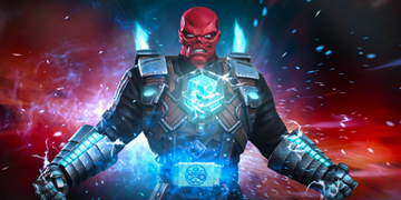 A picture of Red Skull entering The Contest of Champions.