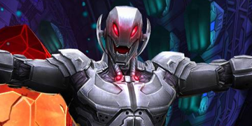 A picture of Ultron (Classic) entering The Contest of Champions.